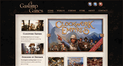 Desktop Screenshot of gaslampgames.com